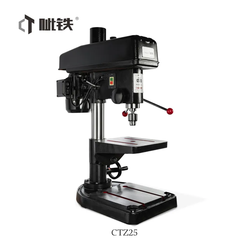 China Nuevo diseño Venta caliente Mejor calidad Taladro de banco Mesa Perforadora Mini Taladro Prensa Ctz25