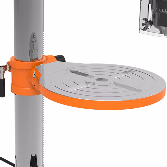 Prensa de taladro radial Allwin de 230 V, prensa de taladro de banco de 840 mm para taller